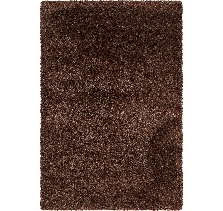 6' 7 x 9' 10 Luxe Solid Shag Rug