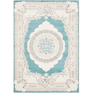 6' 7 x 9' 4 Classic Aubusson Rug