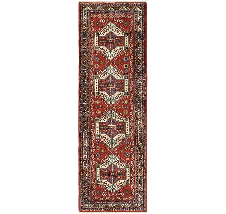 3' x 9' 7 Meshkin Persian Runner ...