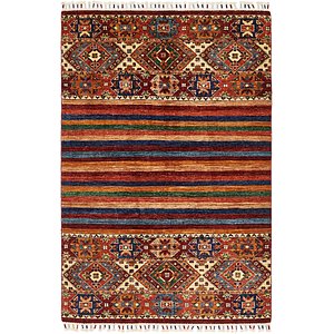 HandKnotted 4' x 6' Ariana Ziegler Rug