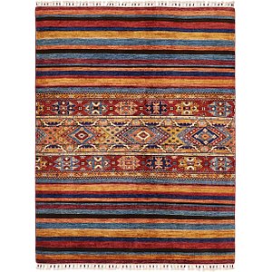 HandKnotted 5' x 6' 7 Ariana Ziegler Rug