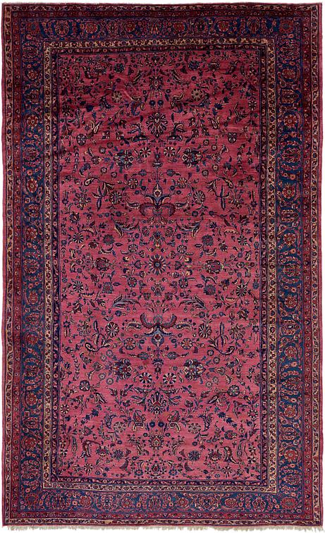 Pink 12 X 20 Sarough Persian Rug Rugs Erugs Main Image Of Rug