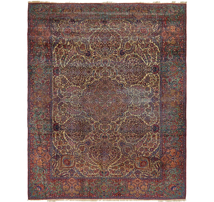 12' 10 x 16' 3 Sarough Persian Rug