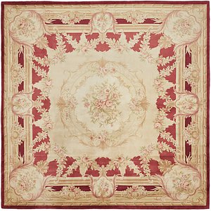 13' 2 x 13' 2 Antique Finish Square Rug