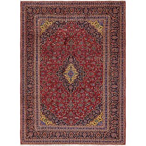 9' 8 x 13' 4 Kashan Persian Rug