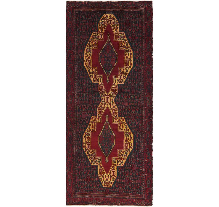 3' 9 x 9' 3 Songhor Persian Runner ...