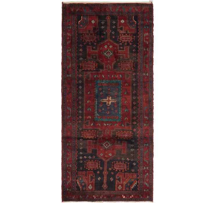 4' 10 x 10' 8 Meshkin Persian Runner ...