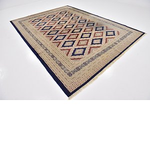 Unique Loom 7' 4 x 9' 9 Bokhara Oriental Rug