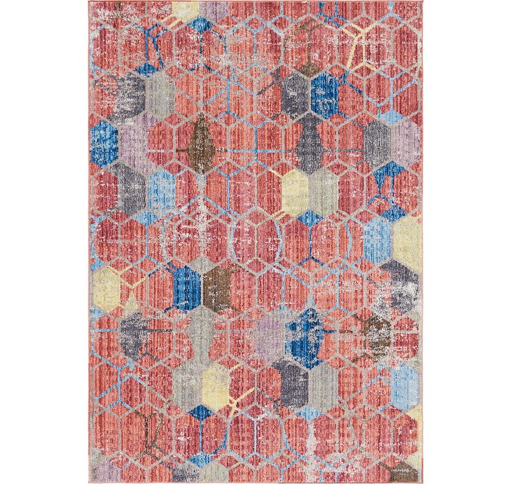 5' 3 x 7' 7 Trellis Rug