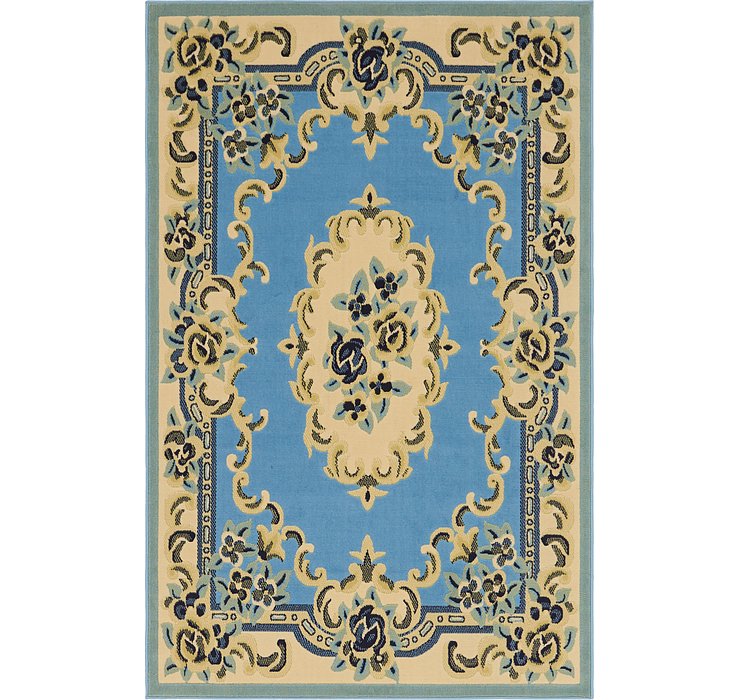 5' 2 x 8' Classic Aubusson Rug