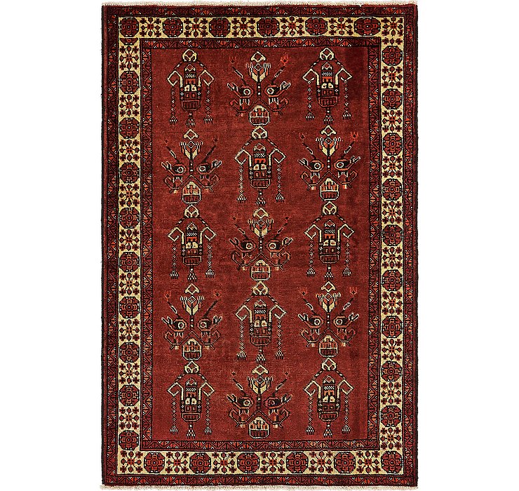4' 3 x 6' 7 Ferdos Persian Rug