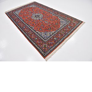 5' x 8' 6 Kashan Persian Rug