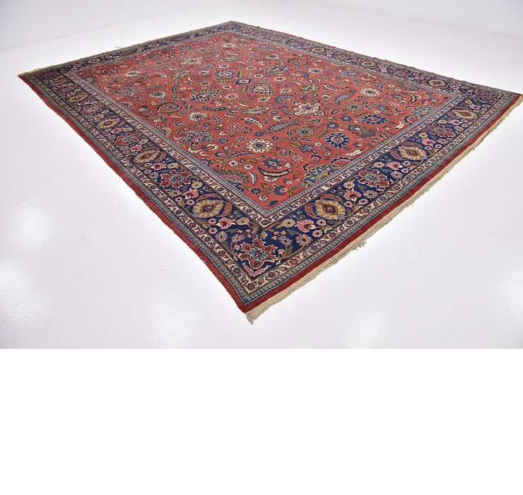 9' 9 x 12' 10 Sarough Persian Rug