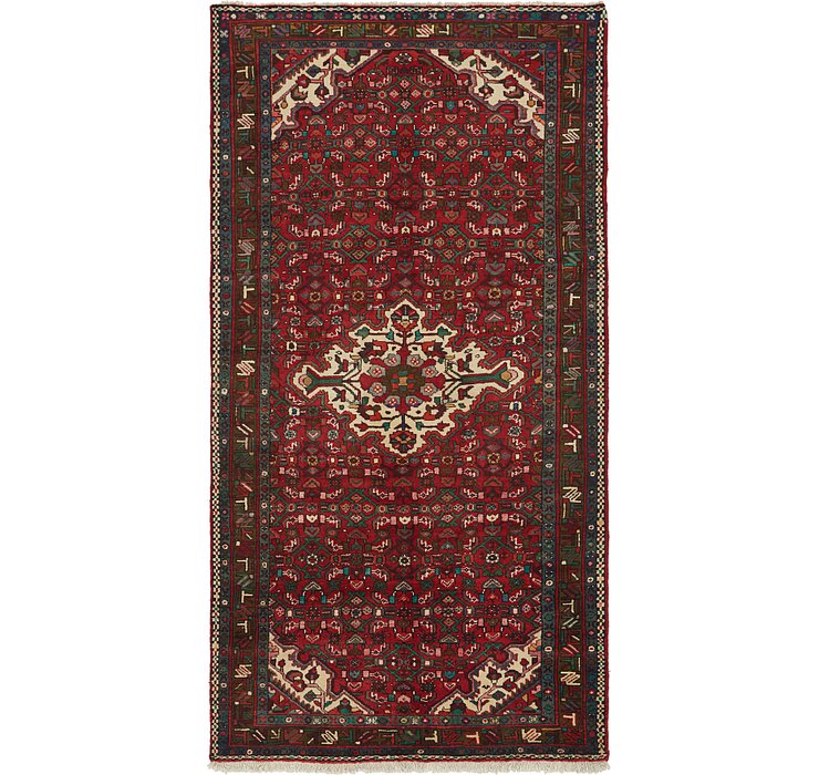 5' x 10' Hossainabad Persian Run...