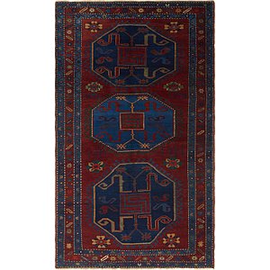 HandKnotted 5' 4 x 9' 2 Kars Rug