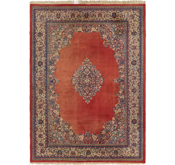 9' x 12' 6 Farahan Persian Rug