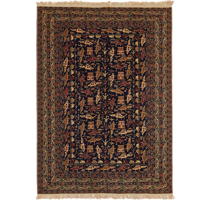 6' 4 x 9' 2 Kazak Rug