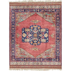 7' x 8' 8 Sirjan Persian Rug