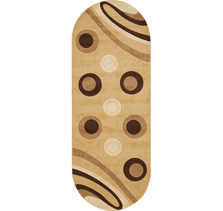 5' x 13' 2 Reproduction Gabbeh Ova...