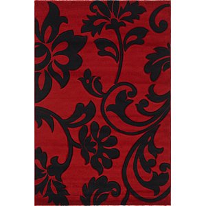 Unique Loom 6' 7 x 9' 10 Damask Rug
