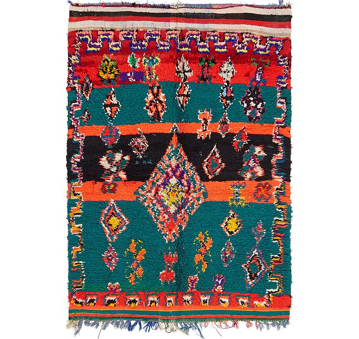 4' 2 x 6' Moroccan Rug