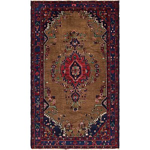 Unique Loom 4' 4 x 7' 4 Koliaei Persian Rug