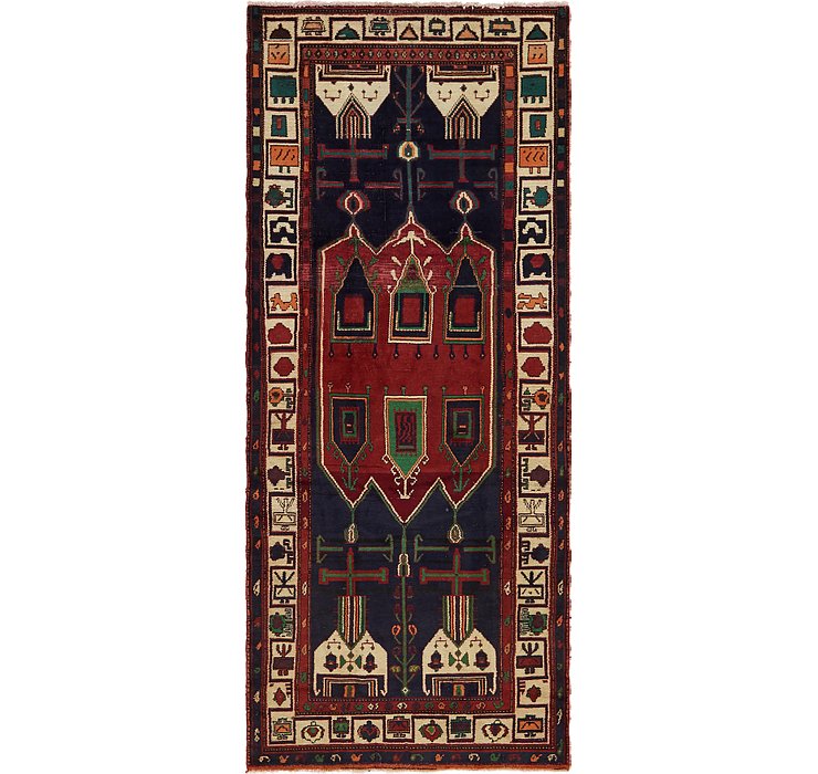 4' 2 x 10' 2 Sirjan Persian Runner Rug