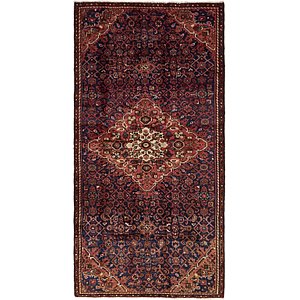 Unique Loom 4' 5 x 9' Hossainabad Persian Run...