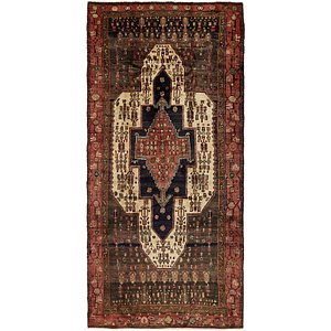 4' 3 x 9' 4 Meshkin Persian Runner ...