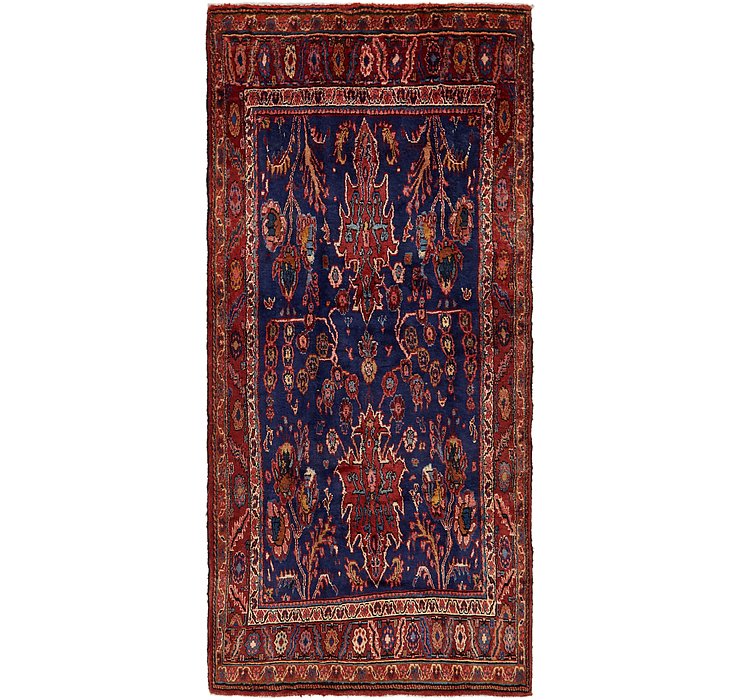 4' 10 x 11' 3 Shahrbaft Persian Runne...