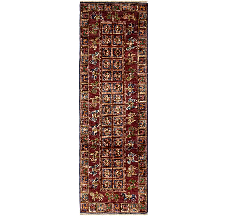 HandKnotted 2' 7 x 8' 5 Ariana Ziegler Runner Rug