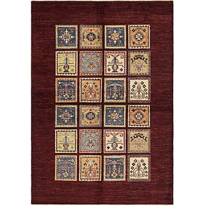 HandKnotted 5' 7 x 8' Ariana Ziegler Rug
