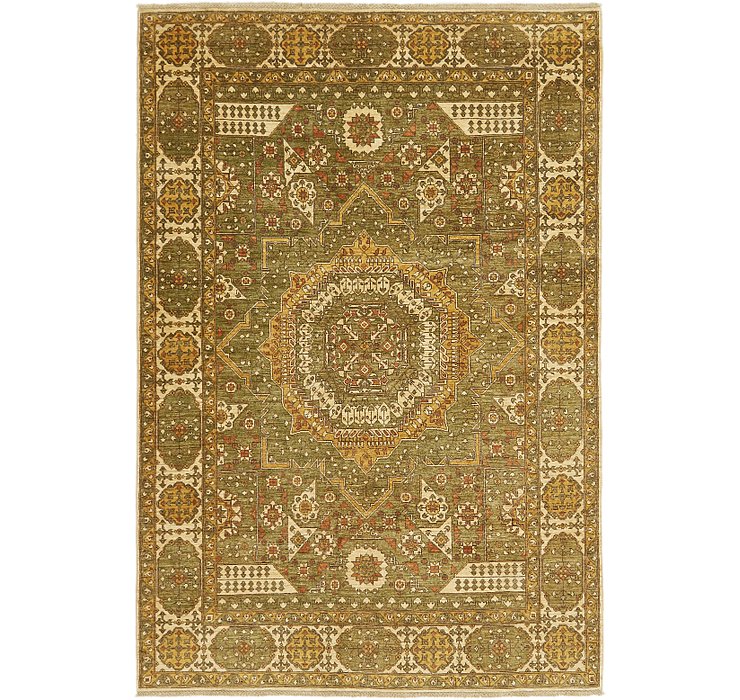 6' 3 x 9' Mamluk Ziegler Rug
