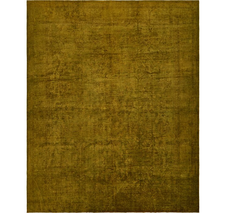 12' 9 x 15' 7 Over-Dyed Ziegler Rug
