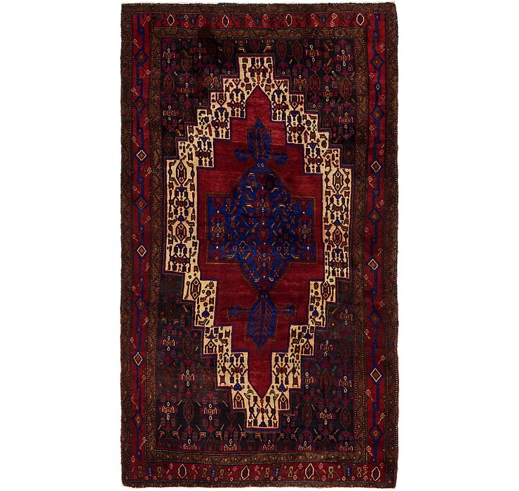 5' 4 x 9' 9 Sanandaj Persian Rug