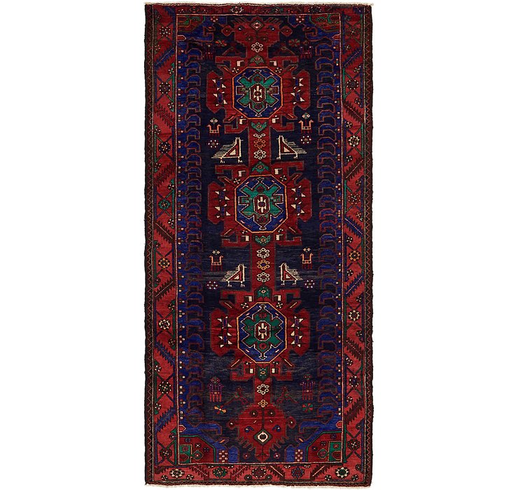 4' x 9' 4 Hamedan Persian Runner ...