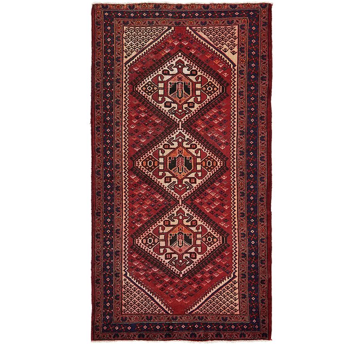 5' x 9' 7 Hamedan Persian Runner ...
