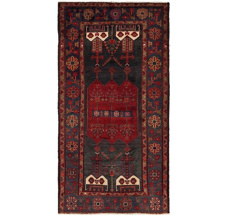 5' x 9' 9 Sirjan Persian Runner Rug