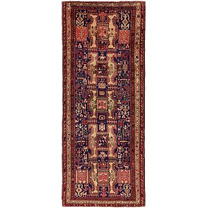 4' 3 x 10' 8 Meshkin Persian Runner ...