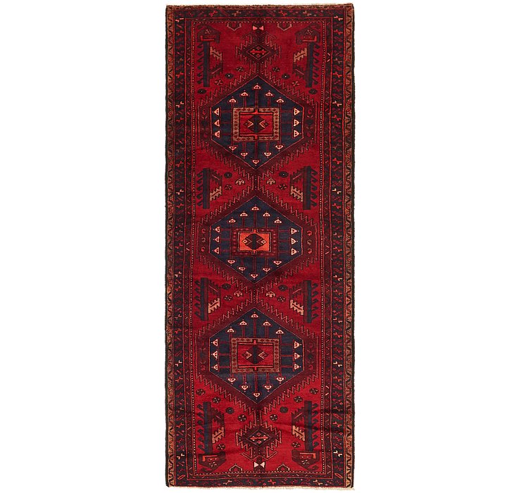 3' 8 x 9' 8 Hamedan Persian Runner ...