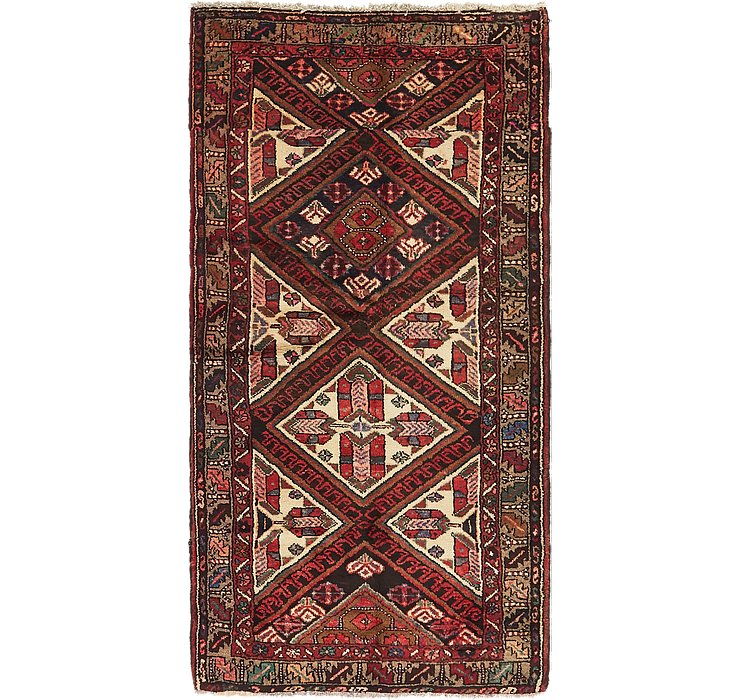 3' 7 x 7' Hamedan Persian Runner ...