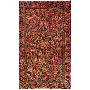 Unique Loom 3' 9 x 6' 5 Hamedan Persian Rug