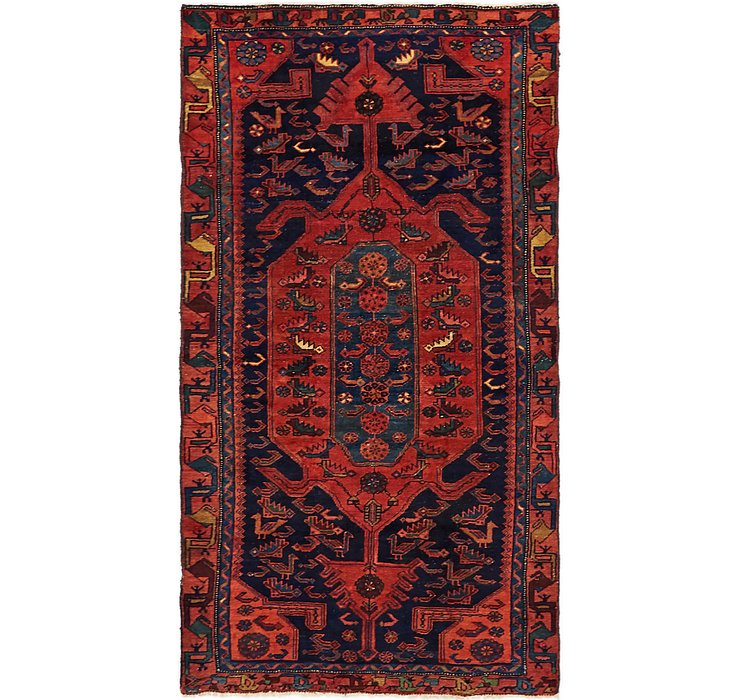 3' 9 x 6' 10 Hamedan Persian Rug