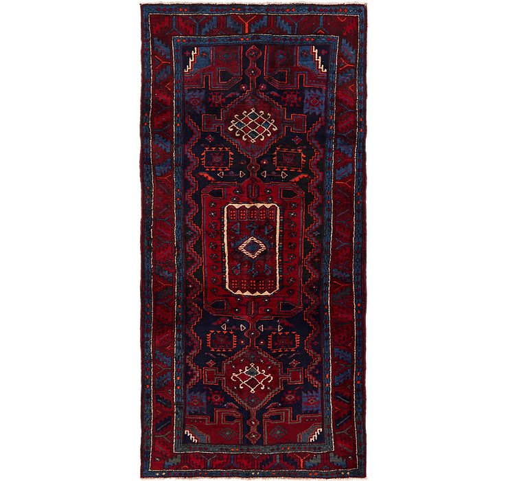 4' 3 x 8' 10 Ardabil Persian Runner ...