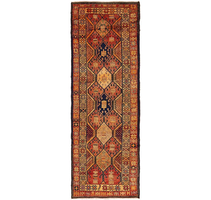 4' x 12' Shiraz Persian Runner Rug