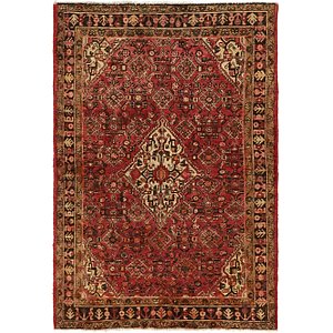 Unique Loom 4' 5 x 6' 8 Hossainabad Persian Rug
