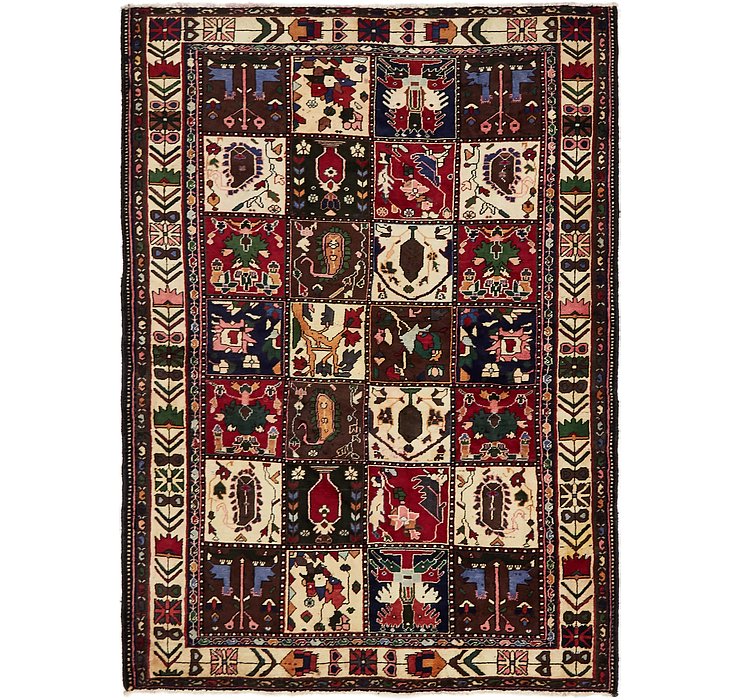 4' 10 x 6' 9 Bakhtiar Persian Rug