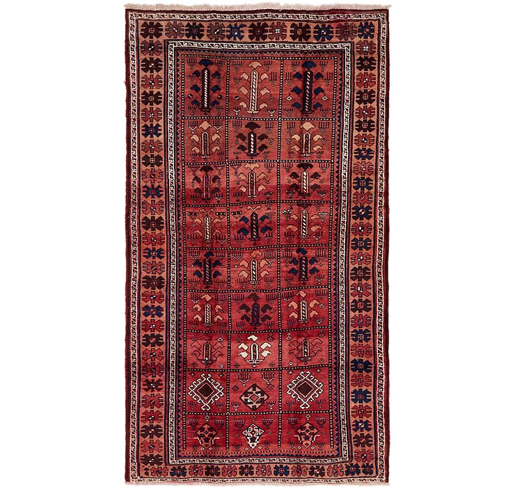 5' 4 x 10' Ghashghaei Persian Rug