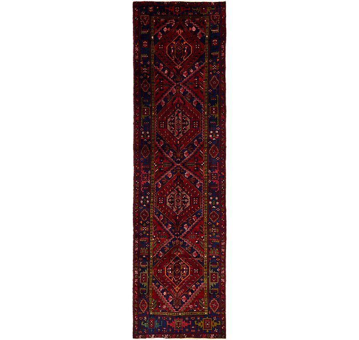 3' 10 x 14' Meshkin Persian Runner ...