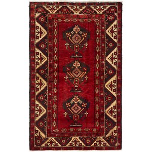 4' x 6' 6 Ghashghaei Persian Rug